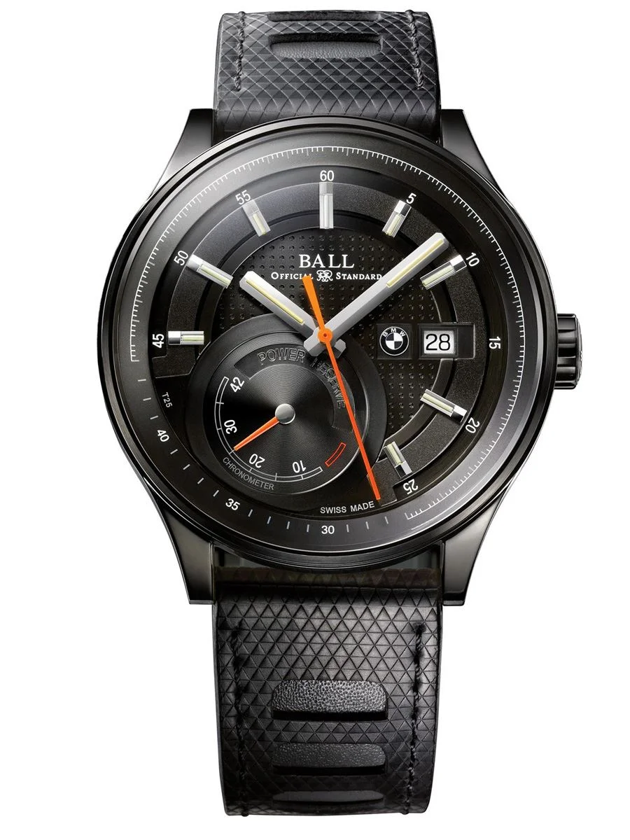 Ball PM3010C-P1CFJ-BK Bmw Power Reserve Kol Saati