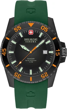 Swiss Military 06-4253.27.007.07 Military Kol Saati