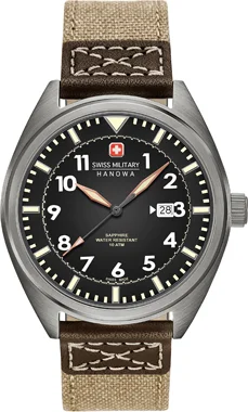 Swiss Military 06-4258.30.007.02 Military Kol Saati
