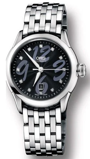 Oris 561.7604.40.94L Culture Artelier Date, Diamonds Taşlı Kol Saati