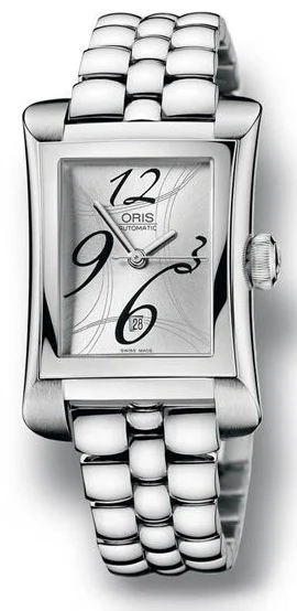 Oris 561.7620.40.61M Culture Rectangular Date Kol Saati