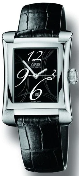Oris 561.7620.40.64L Culture Rectangular Date Kol Saati