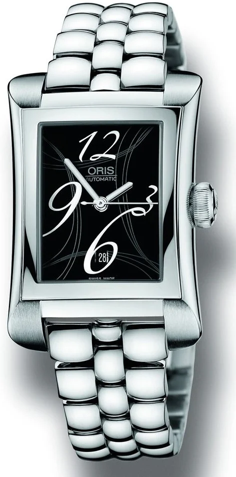 Oris 561.7620.40.64M Culture Rectangular Date Kol Saati