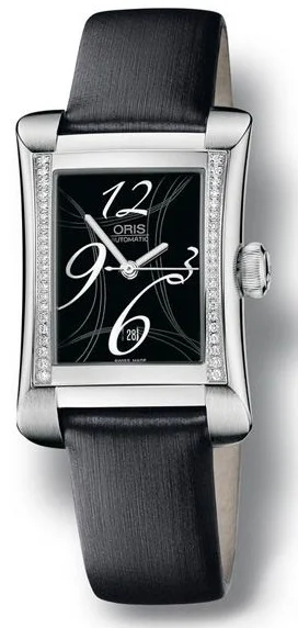 Oris 561.7621.49.64L Culture Rectangular Date, Diamonds Taşlı Kol Saati