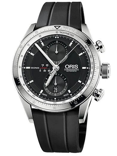 Oris 674.7661.41.74R Motor Sport Artix Gt Chronograph Taşlı Kol Saati