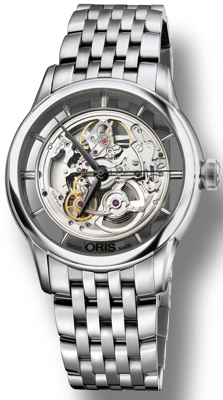 Oris 734.7684.40.51M Culture Artelier Translucent Skeleton Kol Saati