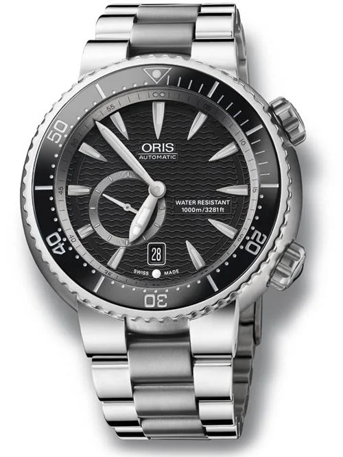 Oris 743.7638.74.54M Diving Divers Titan 'c' Small Second, Date Kol Saati