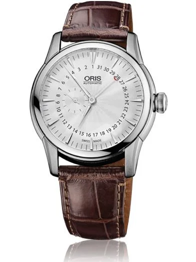 Oris 744.7665.40.51L Culture Artelier Small Second, Pointer Date Kol Saati