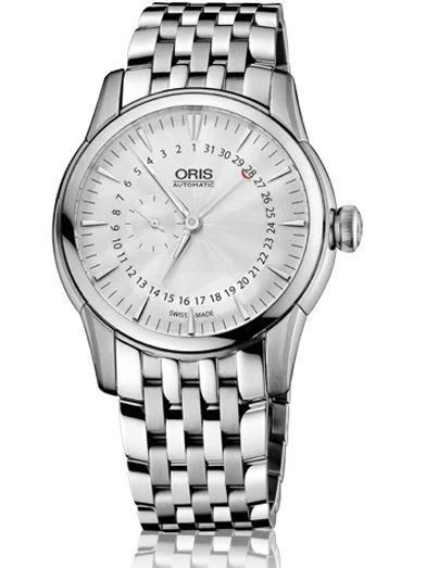 Oris 744.7665.40.51M Culture Artelier Small Second, Pointer Date Kol Saati