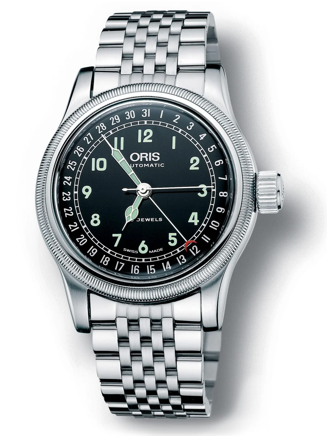 Oris 754.7543.40.64M Aviation Big Crown Original Pointer Date Kol Saati
