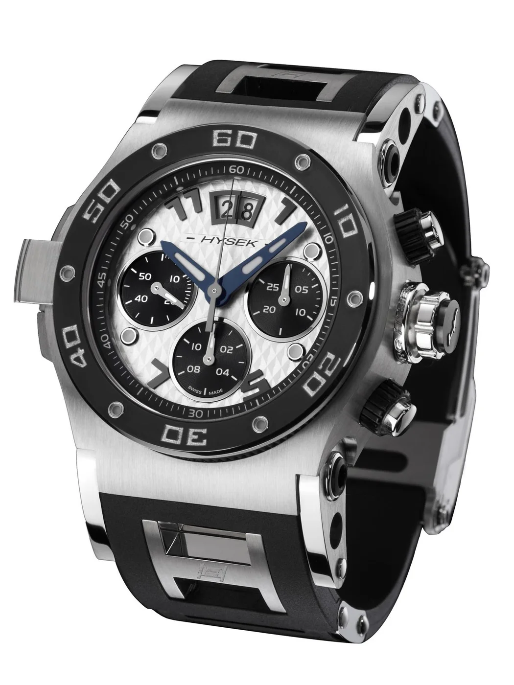 Hysek AB4403A02 Abyss 44 Mm Explorer Taşlı Kol Saati