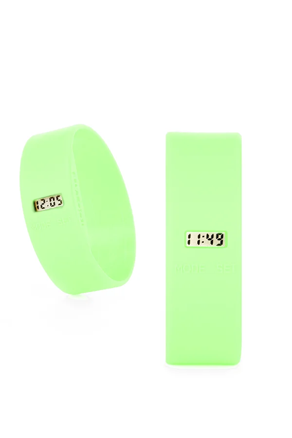 Too Late Aurora Green Saat