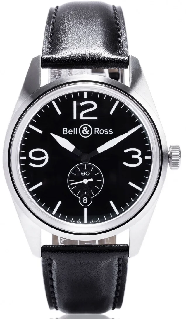 Bell&ross Vıntage Brv123.bl.st.sca Kol Saati
