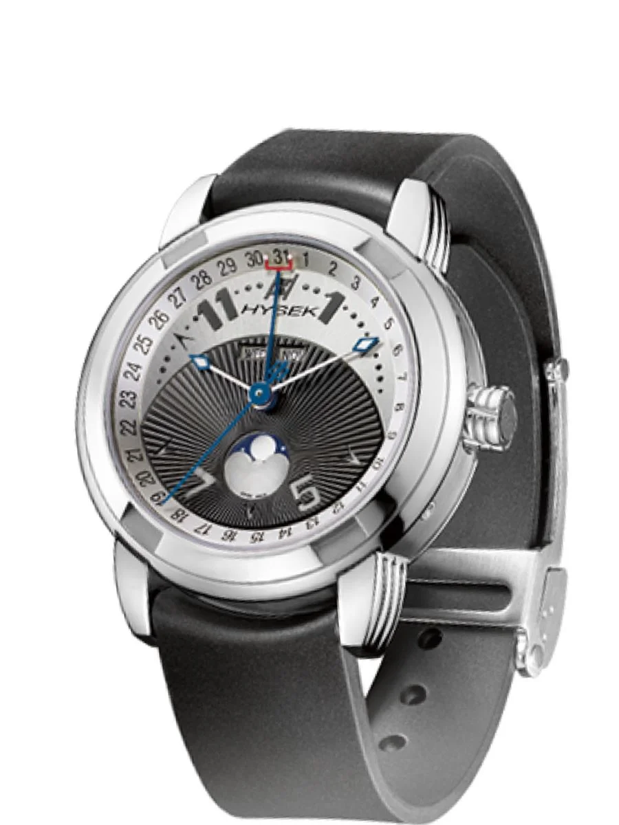 Hysek IO4217A02 Io 42 Mm Moon Phase Kol Saati