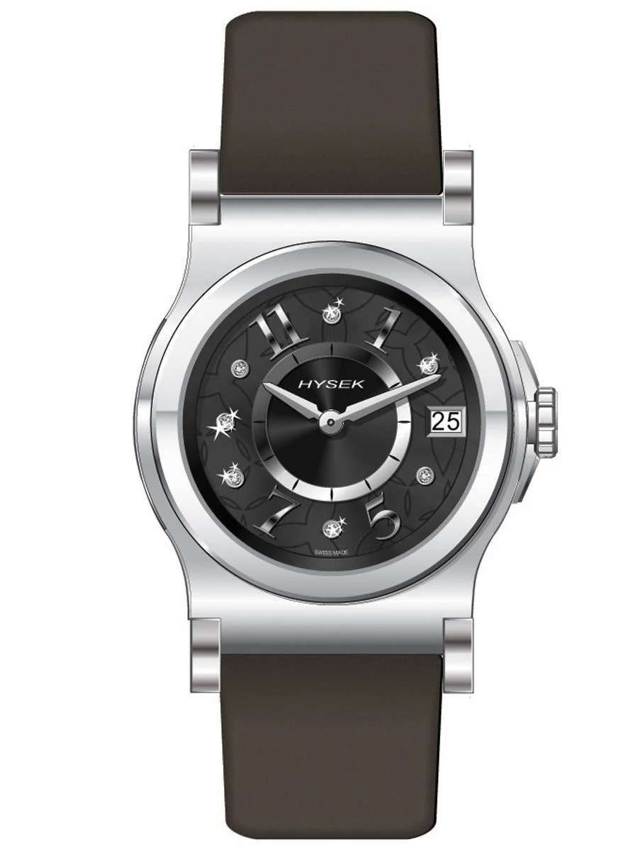 Hysek VE05A00Q05-SA01 Verdickt 36 Mm Taşlı Kol Saati