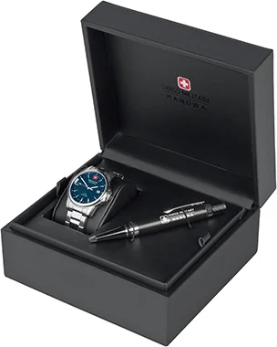 Swiss Military 06-8010.04.003 (06-5230.04.003 Sm Saat + Kalem)