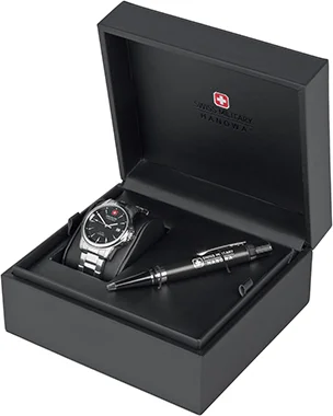 Swiss Military 06-8010.04.007 (06-5230.04.001 Sm Saat + Kalem)
