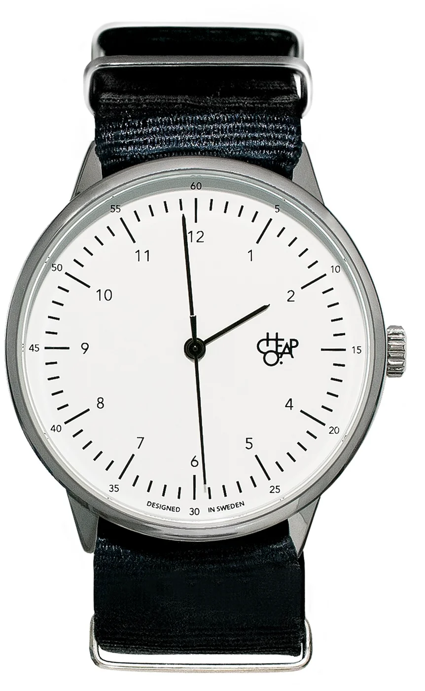 Cheapo Black Silver White