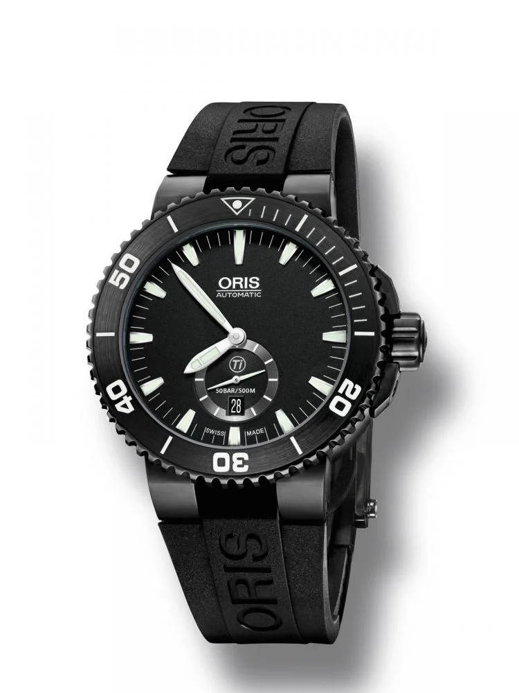 Oris DIVING Aquis Titan Small Second, Date