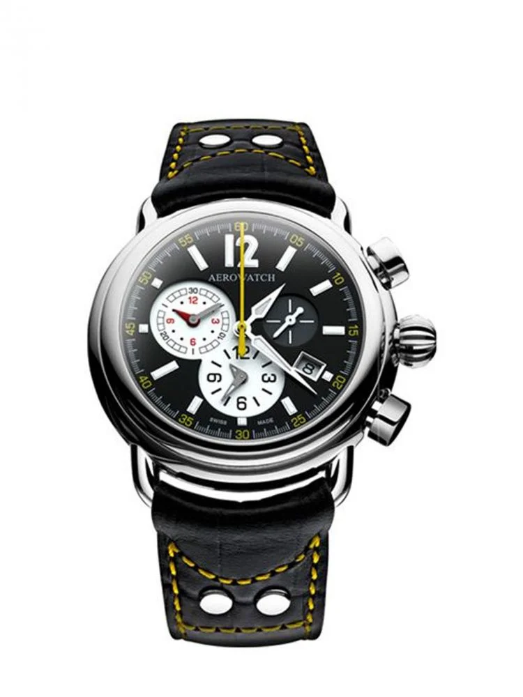 Aerowatch Gent Hommage 1910 Chrono Alarm