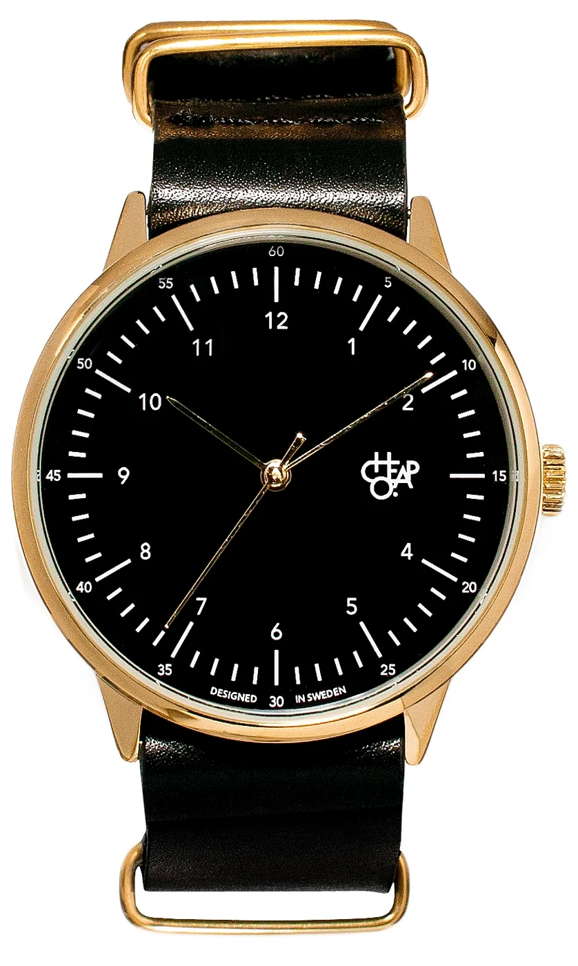 Cheapo Gold Black