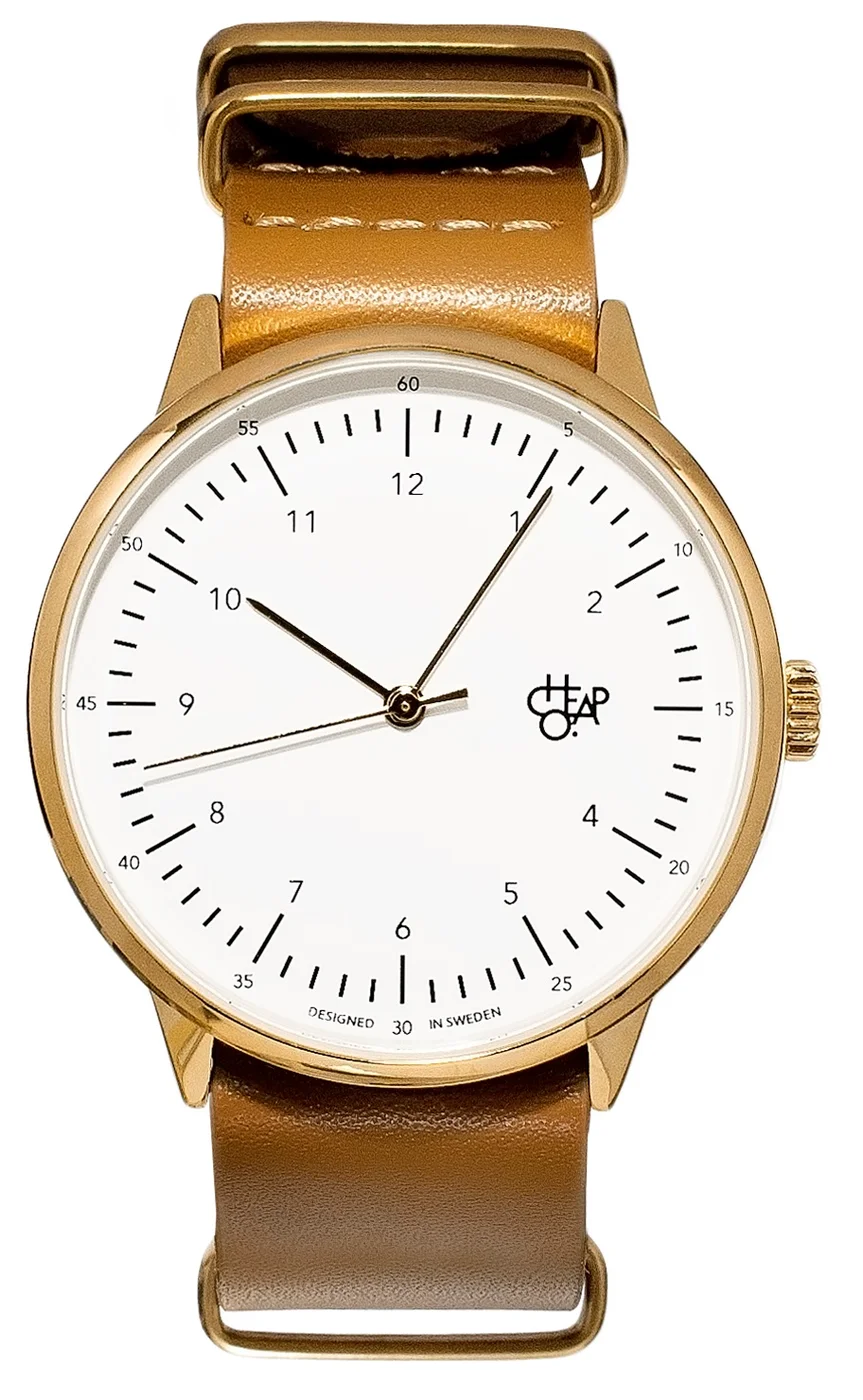 Cheapo Gold Brown/White