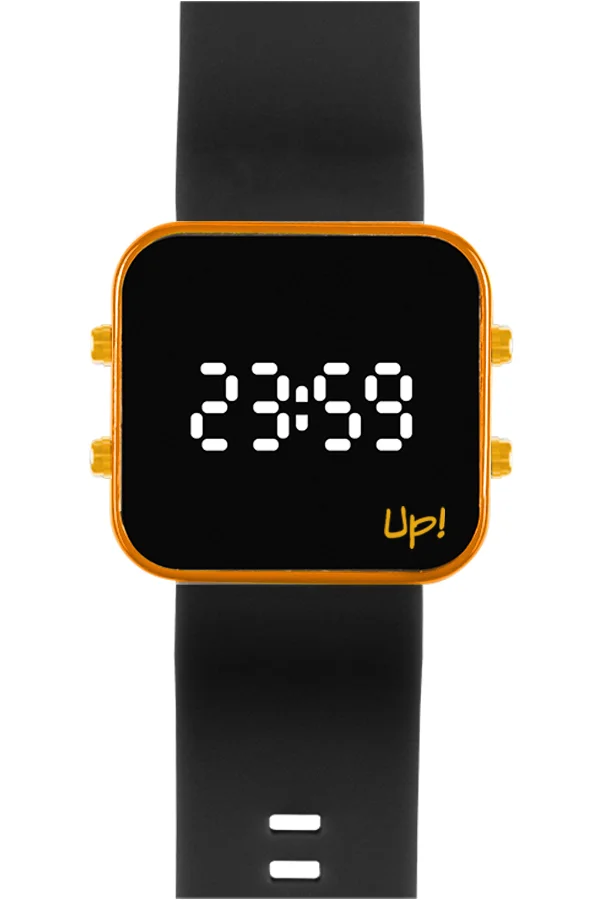 Up! Watch Gorange & Black Unisex Kol Saati