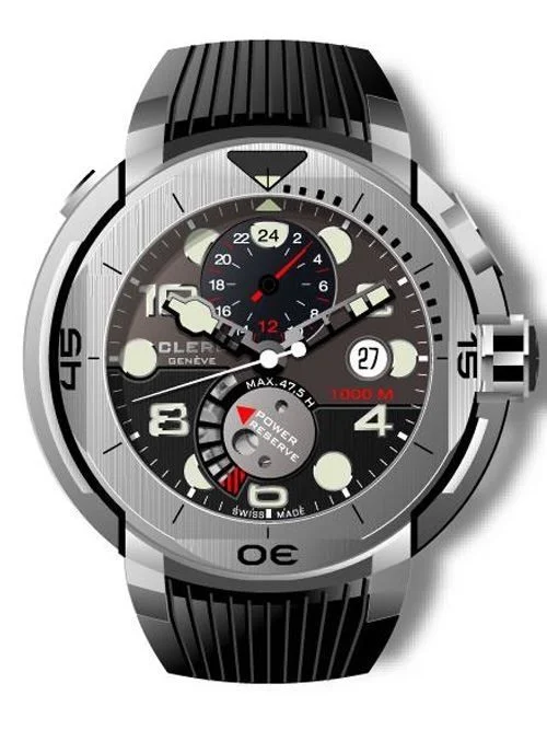 Clerc Hydroscaph Tı Dual Time