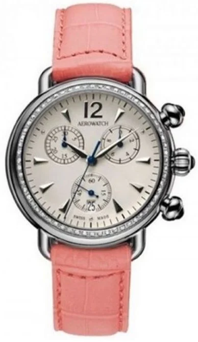 Aerowatch Ladies Chronographe 1942 Taşlı