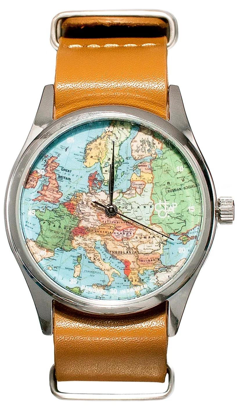 Cheapo Pop Europé Silver/Brown
