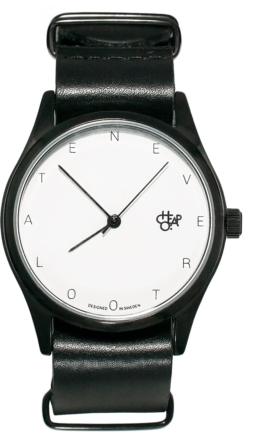 Cheapo Pop Never To Late White/Black