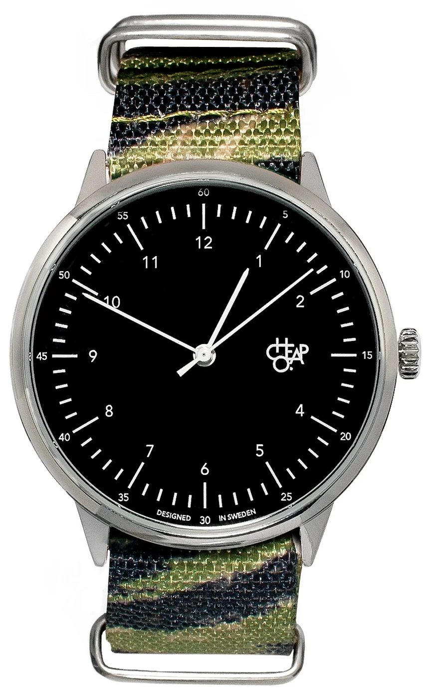 Cheapo Tiger Camo Silver/Black/Green