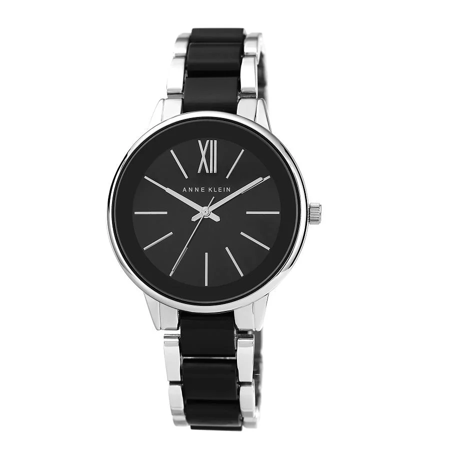 Anne Klein AK1413BKSV BAYAN KOL SAATI