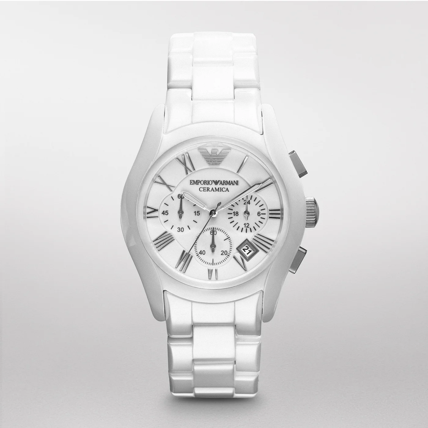 Emporio Armani AR1403 Beyaz Erkek Kol Saati