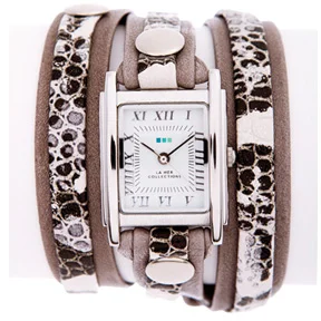 La Mer Collection Cement Snake Layer Wrap Saat