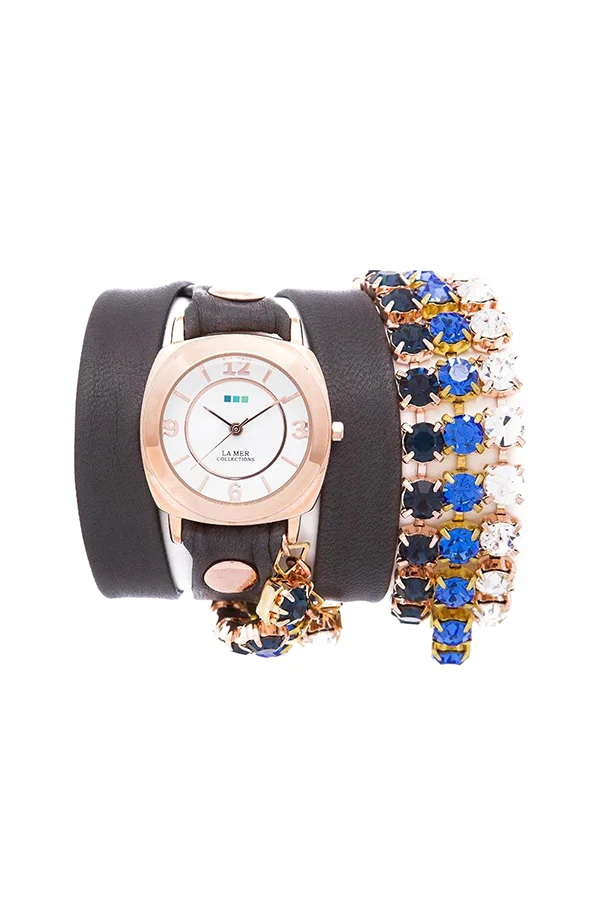 La Mer Collection Dusk Crystal Chain Saat