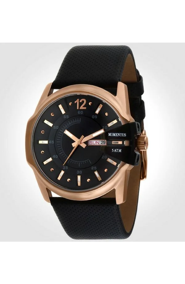 Momentus Fs284r-04br Siyah Erkek Kol Saati
