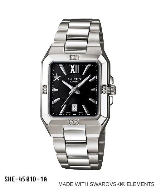 Casio She-4501d-1adr Bayan Kol Saati