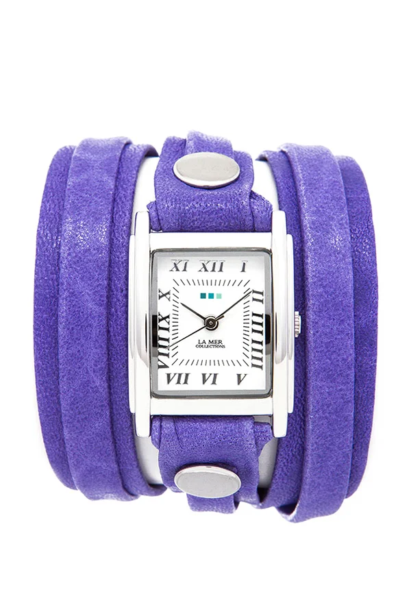 La Mer Collection Washed Violet Layer Wrap Saat