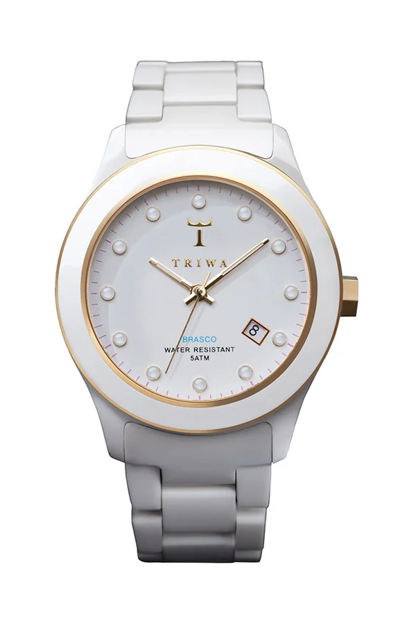 Triwa White Russion Gold