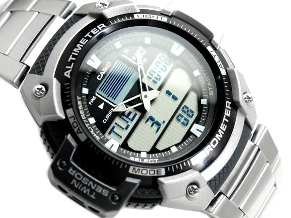 Casio Sportif İkili Sensörlü Kol Saatleri