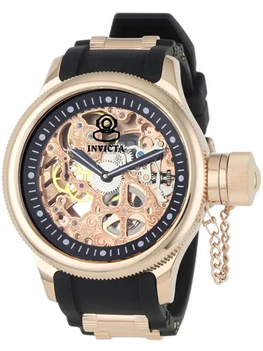 Invicta 11090 Russian Diver Skeleton Kol Saati