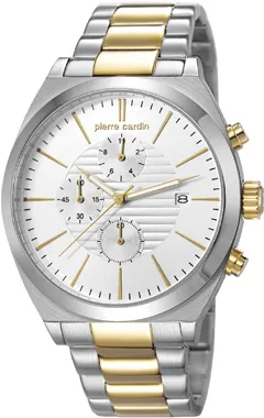 Pierre Cardin 106701f11 Gümüş-Altın Rengi Erkek Kol Saati