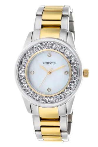 Momentus DW168T-09SG Altın-Gümüş Bayan Kol Saati