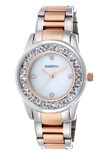 Momentus DW168T-09SR Gümüş-Bronz Bayan Kol Saati