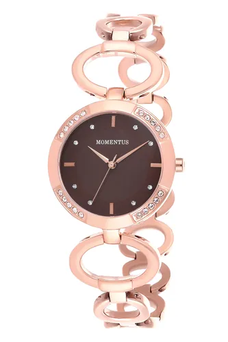 Momentus FJ201R-06SR Bronz Bayan Kol Saati