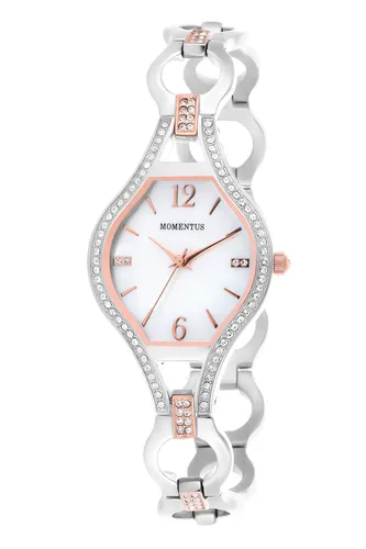 Momentus FJ203T-09SR Gümüş-Bronz Bayan Kol Saati