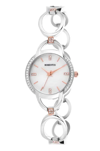 Momentus FJ205T-09SR Gümüş-Bronz Bayan Kol Saati