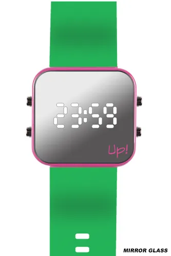 Up! Watch Pembe & Yeşil Kol Saati (Pembe - Yeşil)