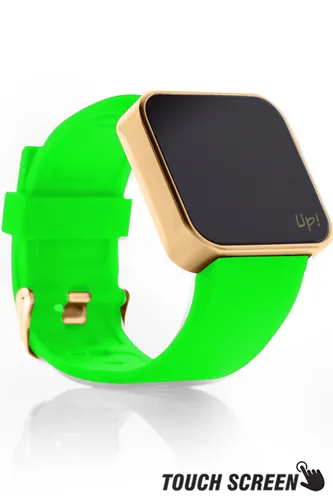 Up! Watch Touch Matte Rose Gold & Yeşil Kol Saati